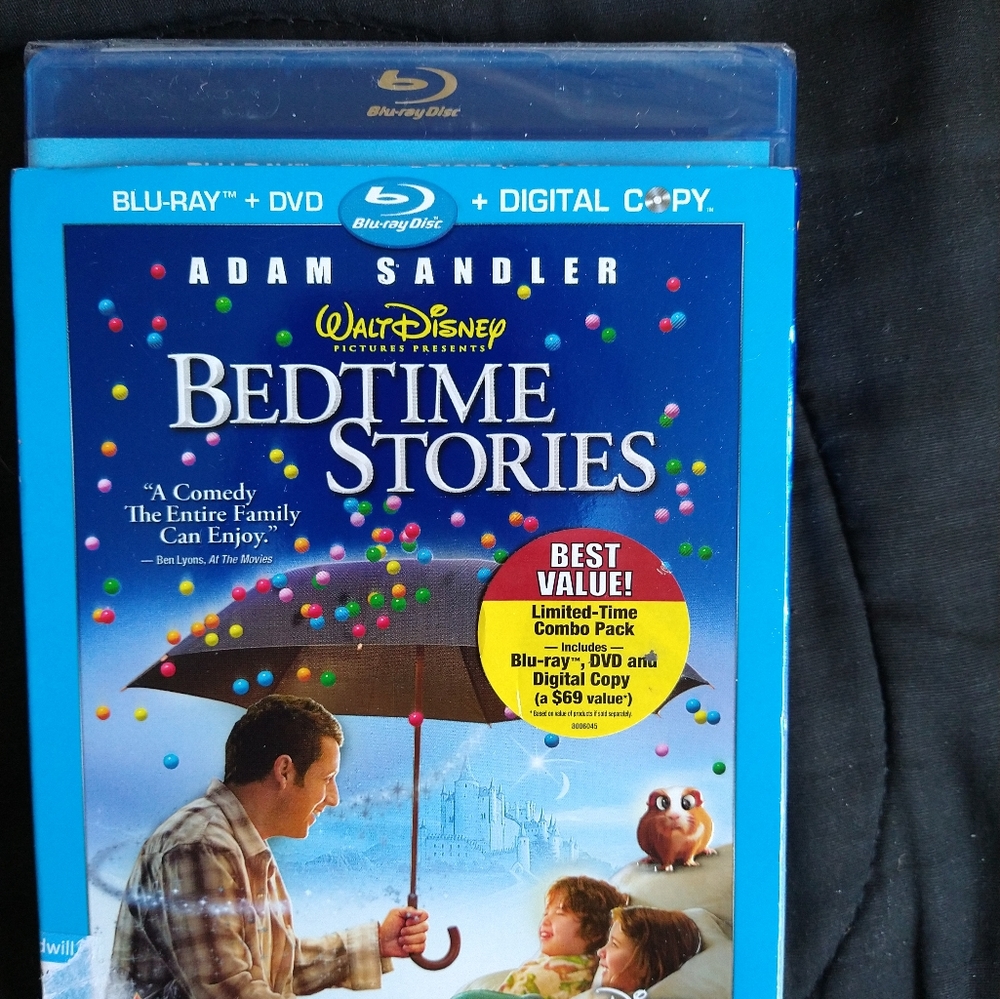 Bedtime Stories Bluray